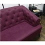 Inez Purple Chesterfield Sofa - 3 Seater