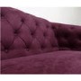 Inez Purple Chesterfield Sofa - 3 Seater