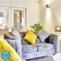 GRADE A2 - Lotti Grey Velvet 3 Seater Sofa with 2 Cushions