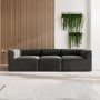Grey Velvet Modular Middle Section - Hendrix