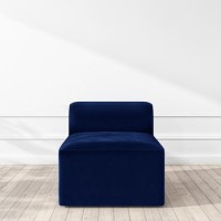GRADE A1 - Hendrix Navy Velvet Middle Section