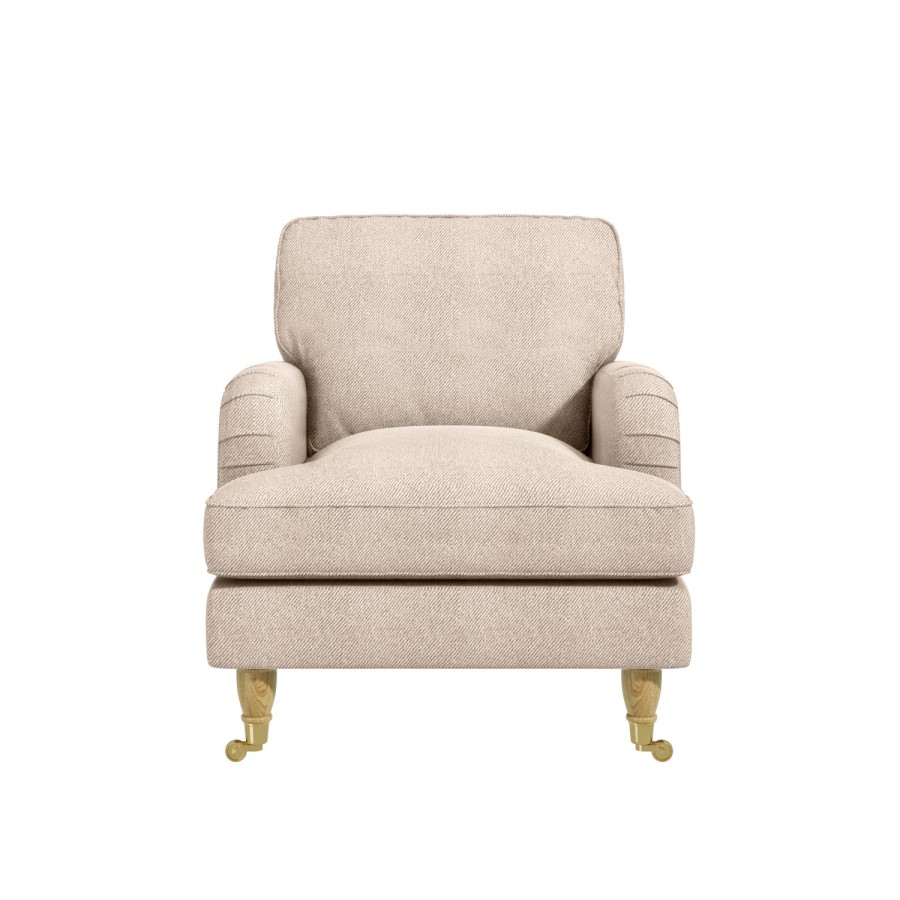 ONLY OPENED - Beige Woven Armchair - Payton
