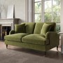 ALMOST PERFECT - Payton Olive Velvet 2 Seater Sofa