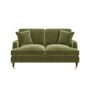 ALMOST PERFECT - Payton Olive Velvet 2 Seater Sofa