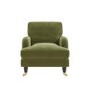 ALMOST PERFECT - Payton Olive Velvet Armchair