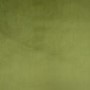 Large Olive Green Velvet Footstool - Payton