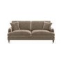 GRADE A1 - Payton 3 Seater Sofa in Mink Velvet