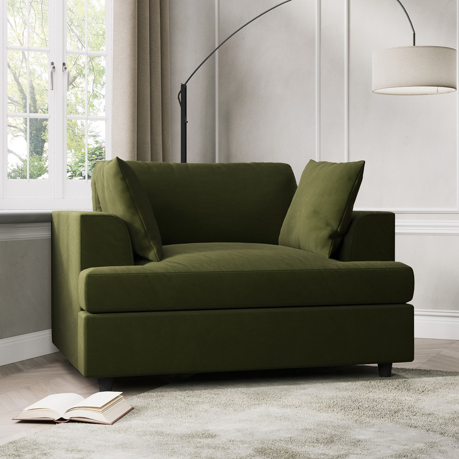 Olive Green Velvet Loveseat August Furniture123 Olive Green Velvet Loveseat August Furniture123