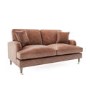 ALMOST PERFECT - Tan Faux Leather Sofa - Seats 2 - Payton