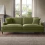 ALMOST PERFECT - Payton Olive Velvet 4 Seater Sofa