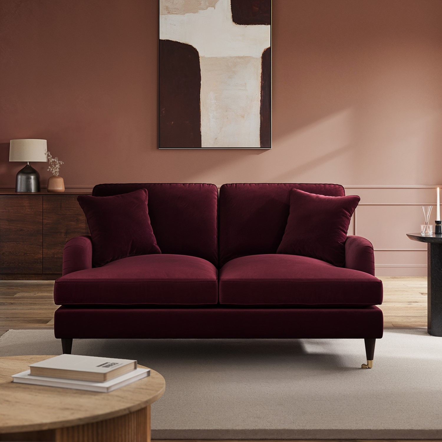 Velvet 2 Seater Sofa