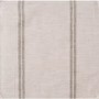 Cream Chenille Grey Striped Love Seat – Payton 