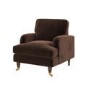 Brown Chenille Armchair - Payton