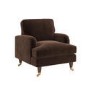 Brown Chenille Armchair - Payton
