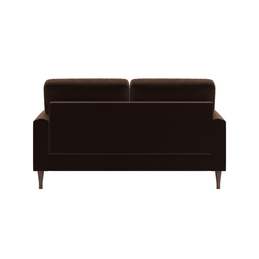 Brown Chenille 2 Seater Sofa - Payton