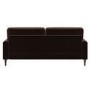 Brown Chenille 3 Seater Sofa - Payton