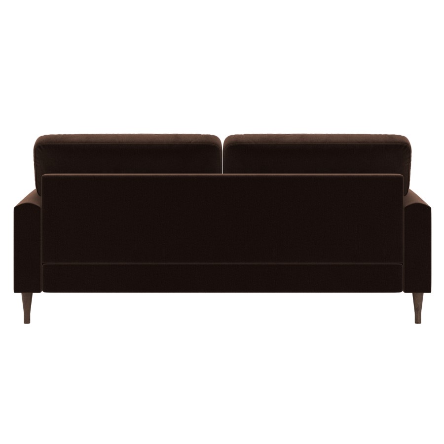Brown Chenille 3 Seater Sofa - Payton