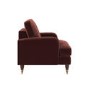 Merlot Red Chenille Armchair - Payton