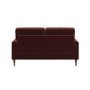 Merlot Red Chenille 2 Seater Sofa - Payton