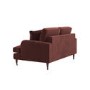 Merlot Red Chenille 2 Seater Sofa - Payton