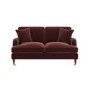 Merlot Red Chenille 2 Seater Sofa - Payton