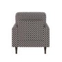 Patterned Velvet Armchair - Payton