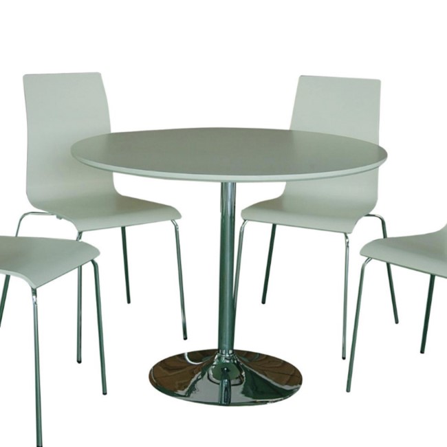 LPD Limited LPD Soho White Round Dining Table