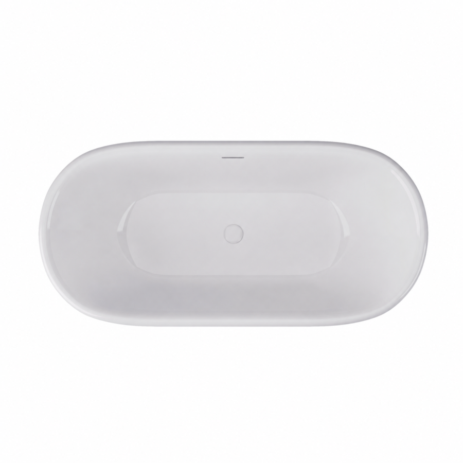 Freestanding Double Ended Roll Top Bath 1700 x 790mm - Somerton