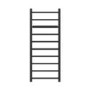 Black Towel Radiator with Shelves 1200 x 500mm - Sonoran