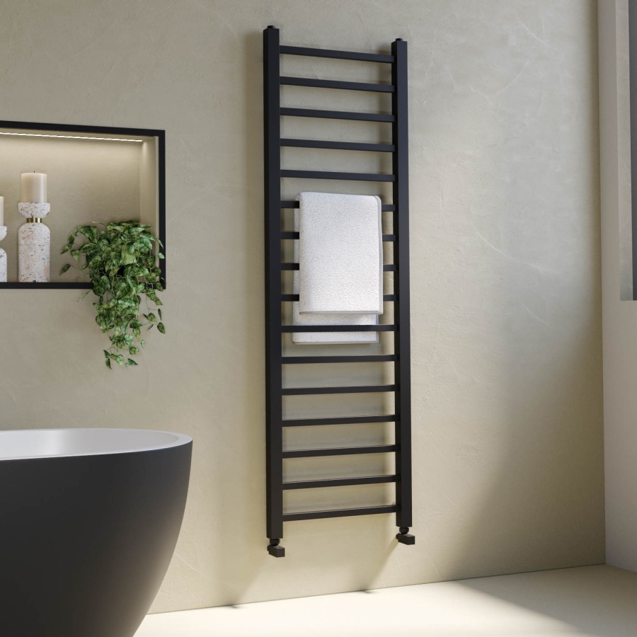 Black Towel Radiator 1600 x 500mm – Sonoran