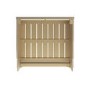 Narrow Mirrored Radiator Cover with Gold Detail - 78cm - Sophia