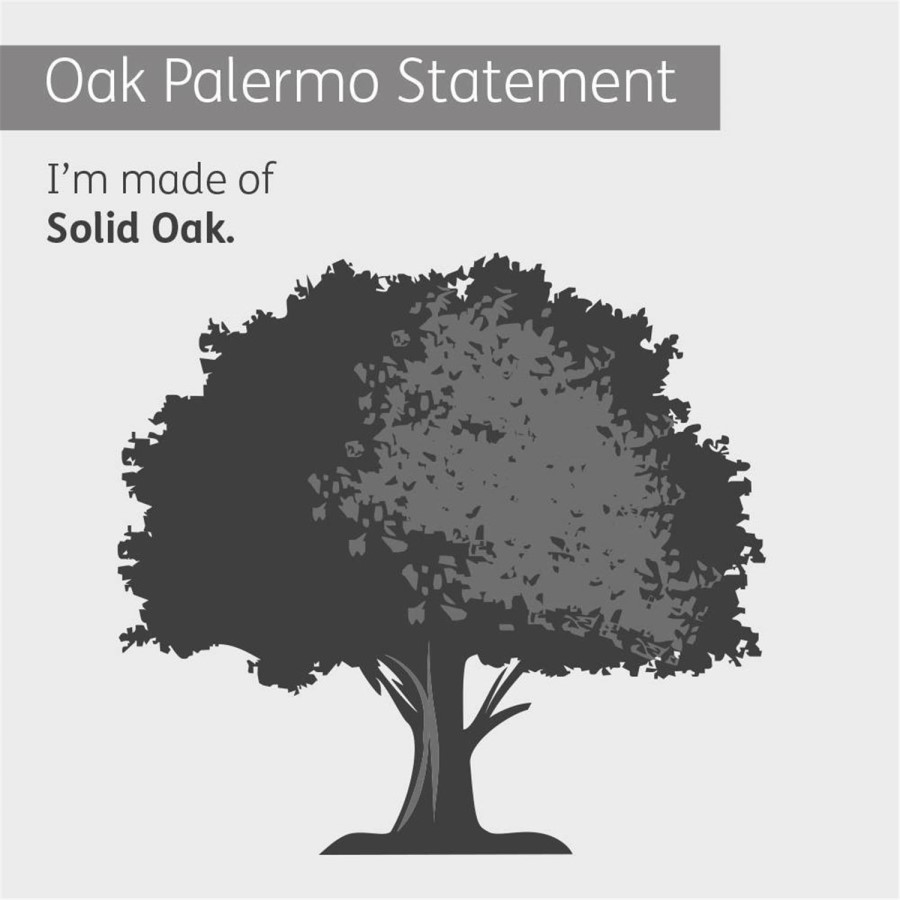 Internal Oak Door - Unfinished - 1981 x 762 x 35mm - Palermo - XL Joinery