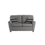 Sorrento 2 Seater Sofa in Grey Fabric