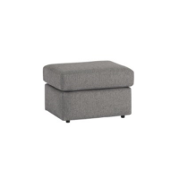 Sorrento Footstool in Grey Fabric