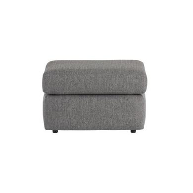 Sorrento Footstool in Grey Fabric