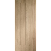 Internal Oak Cottage Door - Unfinished - 1981 x 838 x 35mm - Suffolk - XL Joinery
