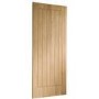 Internal Oak Cottage Door - Unfinished - 1981 x 838 x 35mm - Suffolk - XL Joinery