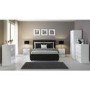 Space White High Gloss 1 Drawer Bedside Table