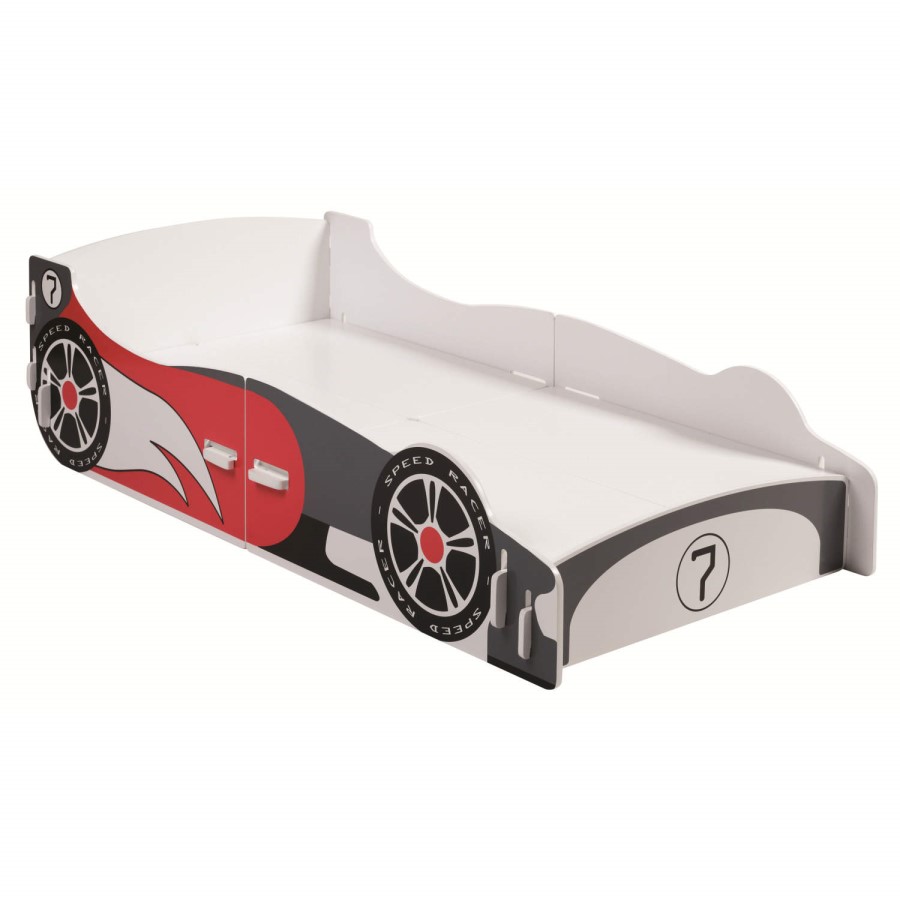 Kidsaw Speed Racer Junior Bed In White