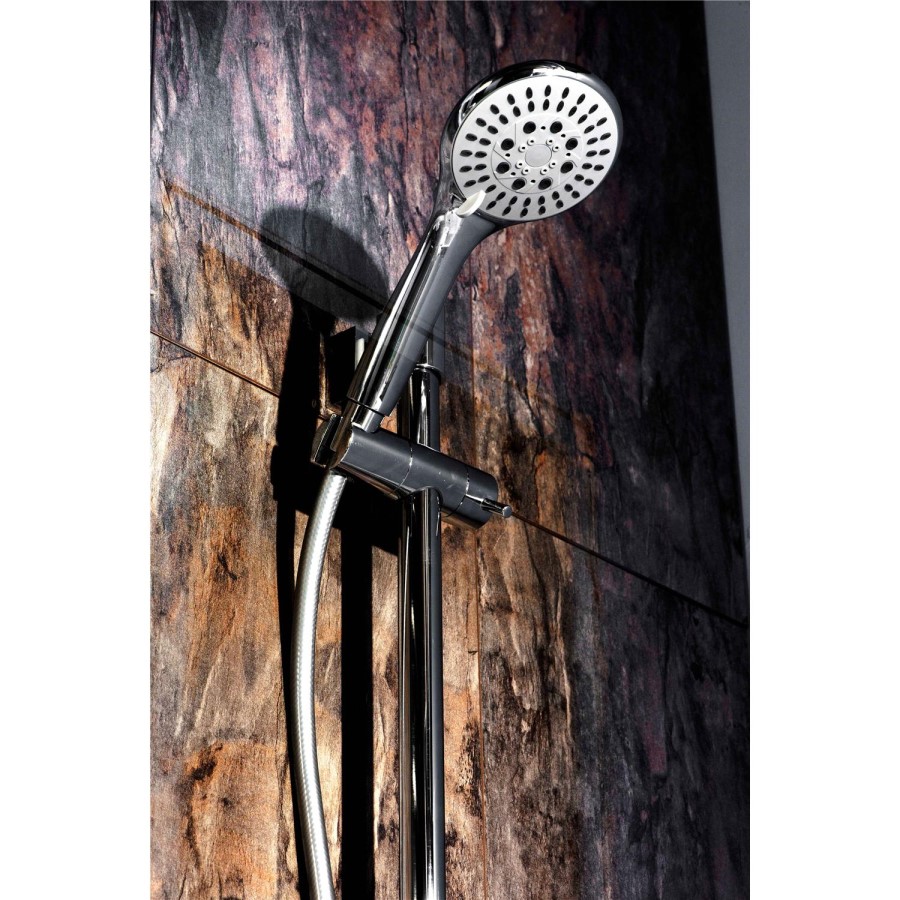 Round Shower & Slide Rail Kit