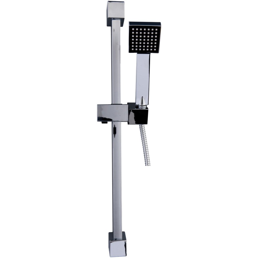 Square Shower Shower with Thermostatic Valve & Slide Rail Kit