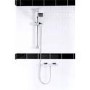 Square Shower Shower with Thermostatic Valve & Slide Rail Kit