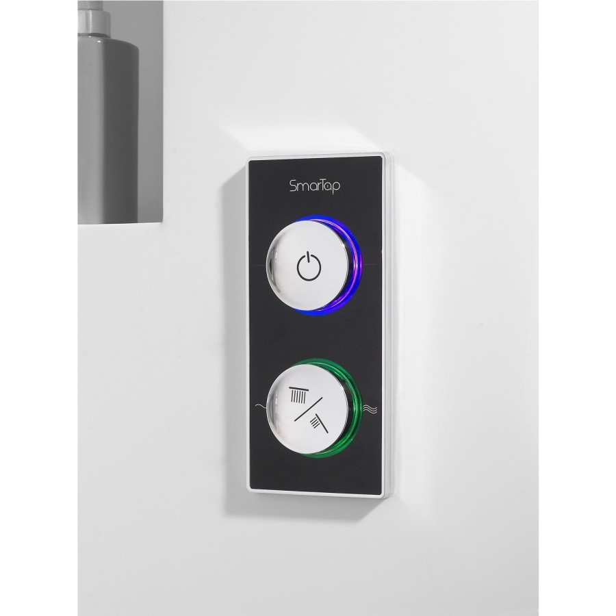 GRADE A1 - SmarTap Smart Shower System with Black Dual Controller