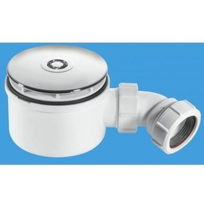 McAlpine 90mm x 50mm Water Seal Shower Trap with 1½" Outlet