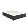 Dark Grey Fabric Super King Divan Ottoman Bed Base - Langston