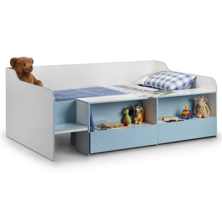 Julian Bowen Stella Low-Sleeper Bed in Blue 
