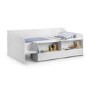 GRADE A1 - Julian Bowen Stella Low Sleeper in Pure White