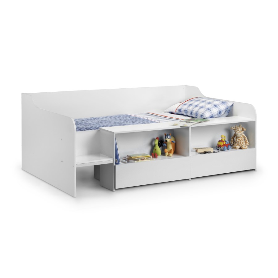 GRADE A1 - Julian Bowen Stella Low Sleeper in Pure White