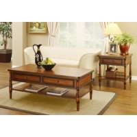 Wilkinson Furniture Stanford End Table in Chinaberry