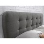 Birlea Stockholm Upholstered Grey Small Double Bed